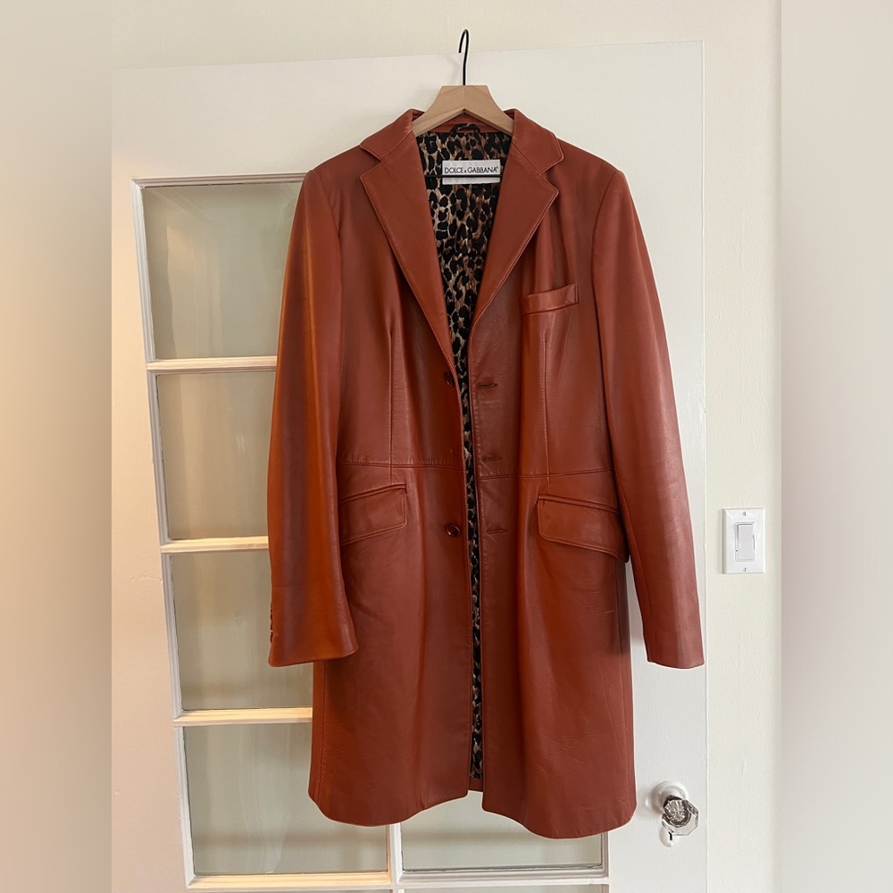 Vintage Men’s Dolce & Gabbana Coat 2000-2001
